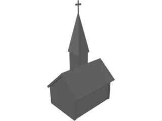 Grant Church 3D Model preview
