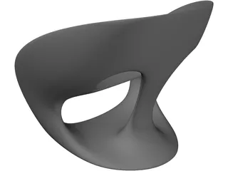 Hara Chair 3D Model preview