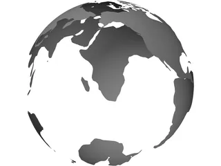Earth 3D Model preview