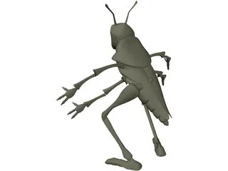 Bugs Life Hopper 3D Model preview