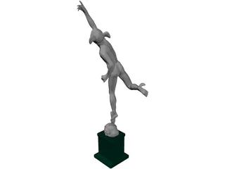 Mercure 3D Model preview