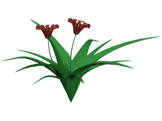 Flowers 3D Model preview