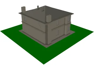 House 3D Model preview
