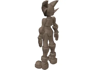 Sega Megaman 3D Model preview