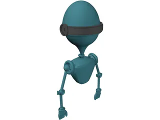 Robot Sweet 3D Model preview