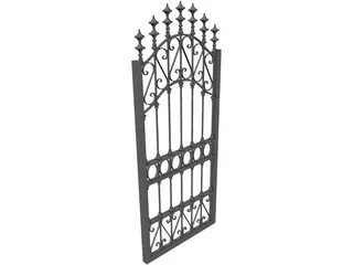 Iron Gate 3D Model preview
