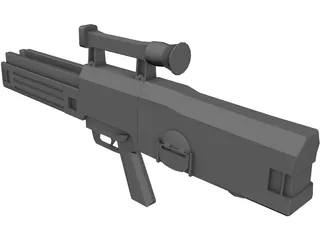 H&K G11K2 3D Model preview