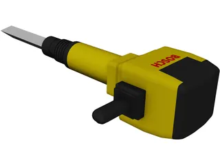 Bosch Electric JackHammer 3D Model preview
