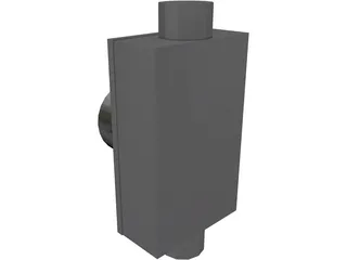 Electric Meter 3D Model preview
