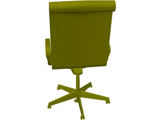 Sapper Executive Armchair 3D Model preview