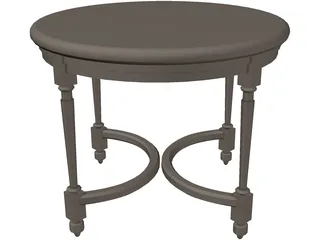 Table 3D Model preview