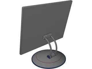 TFT LCD Monitor 3D Model preview
