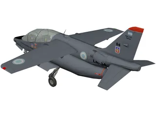FMA IA-63 Pampa 3D Model preview