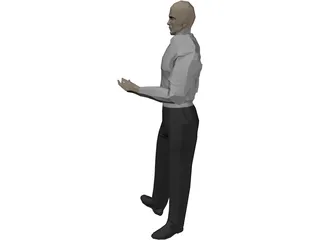 Man 3D Model preview