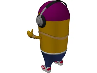 Music Monster 3D Model preview