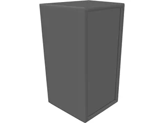 JBL Venue Sound Club Speaker 3D Model preview