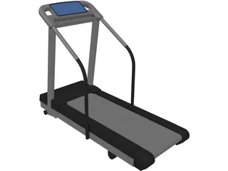 Treadmill 3D Model preview