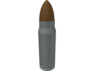 Bullet 3D Model preview