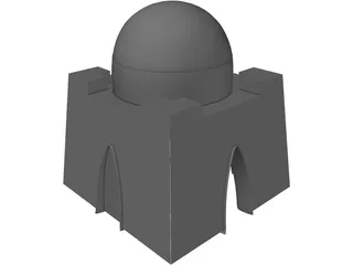 Mazar-e-Quiad 3D Model preview