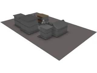 Buildings 3D Model preview