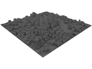 City 3D Model preview