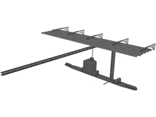 Tollgate 3D Model preview