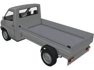 Mercedes-Benz Truck 3D Model preview