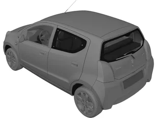 Suzuki Alto A-Star (2009) 3D Model preview