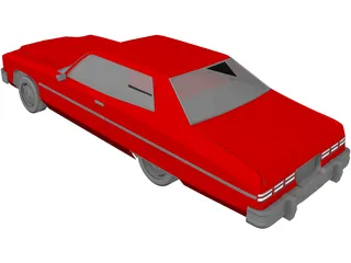 Chevrolet Caprice (1975) 3D Model preview