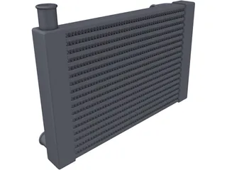 Radiator 3D Model preview