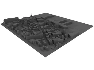 Hudson Yards 3D Model preview
