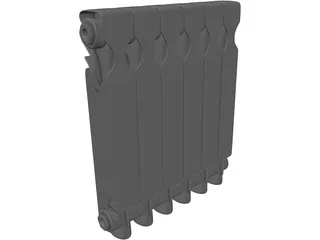 Radiator 3D Model preview
