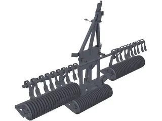Cambridge Roller 3D Model preview