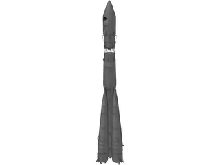 Vostok 1 3D Model preview