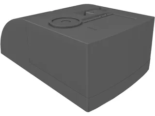 Smart Meter Sagecom 3D Model preview