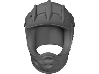 Helmet Motorbike 3D Model preview