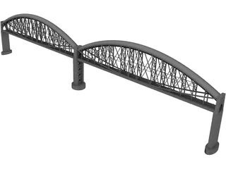 Royal Albert Bridge 3D Model preview