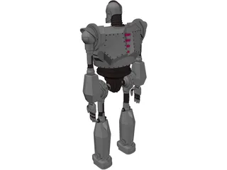 Iron Giant 3D Model preview