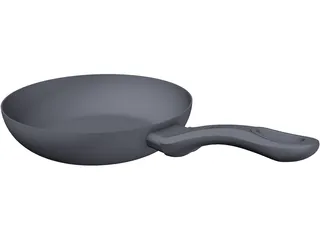 Frying Pan 3D Model preview