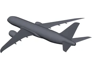 Boeing 787 3D Model preview