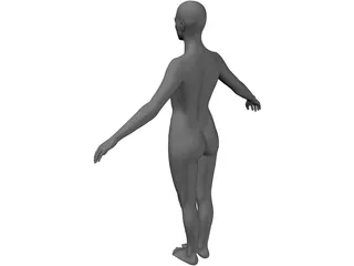 Female 3D Model preview