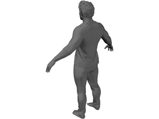 Male 3D Model preview