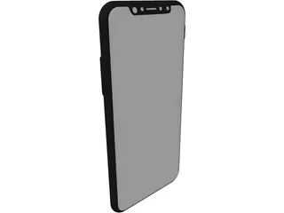 Apple Iphone X 3D Model preview