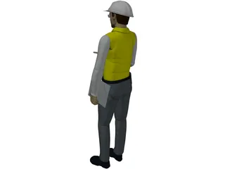 Man 3D Model preview
