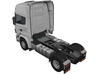 Scania R440 3D Model preview