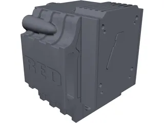 RED Epic Video Camera 3D Model preview