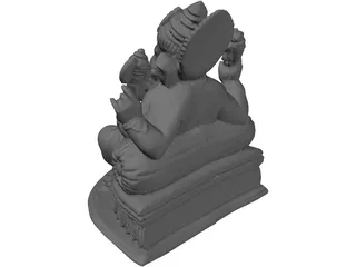Ganpati 3D Model preview