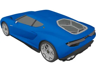 Lamborghini Asterion Concept (2014) 3D Model preview