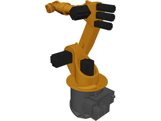 Kuka KR 16 Robot 3D Model preview