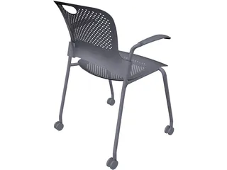 Herman Miller Caper Chair 3D Model preview